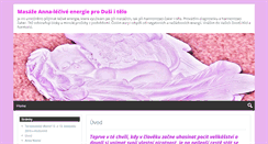 Desktop Screenshot of masaze-anna.cz